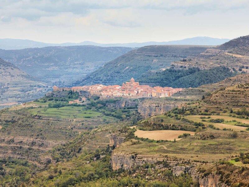 Los Pueblos M S Bonitos De Teruel Mapa