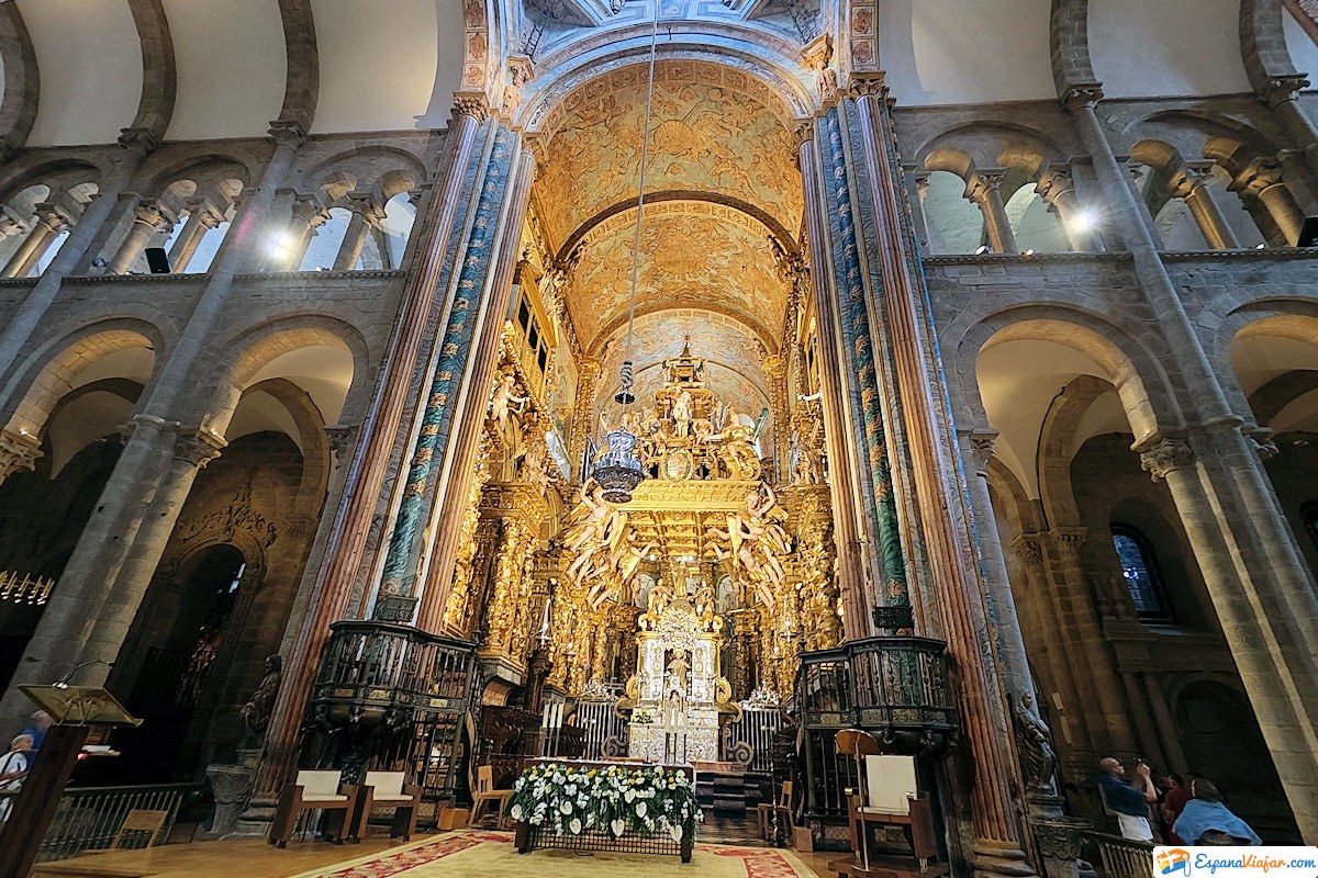 Interior Catedral de Santiago de Compostela