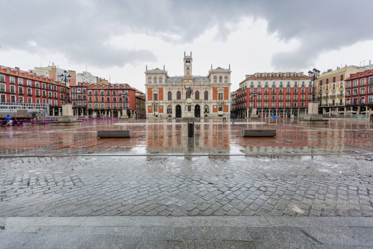 Plaza Mayor de Valladolid. Foto por Depositphotos.
