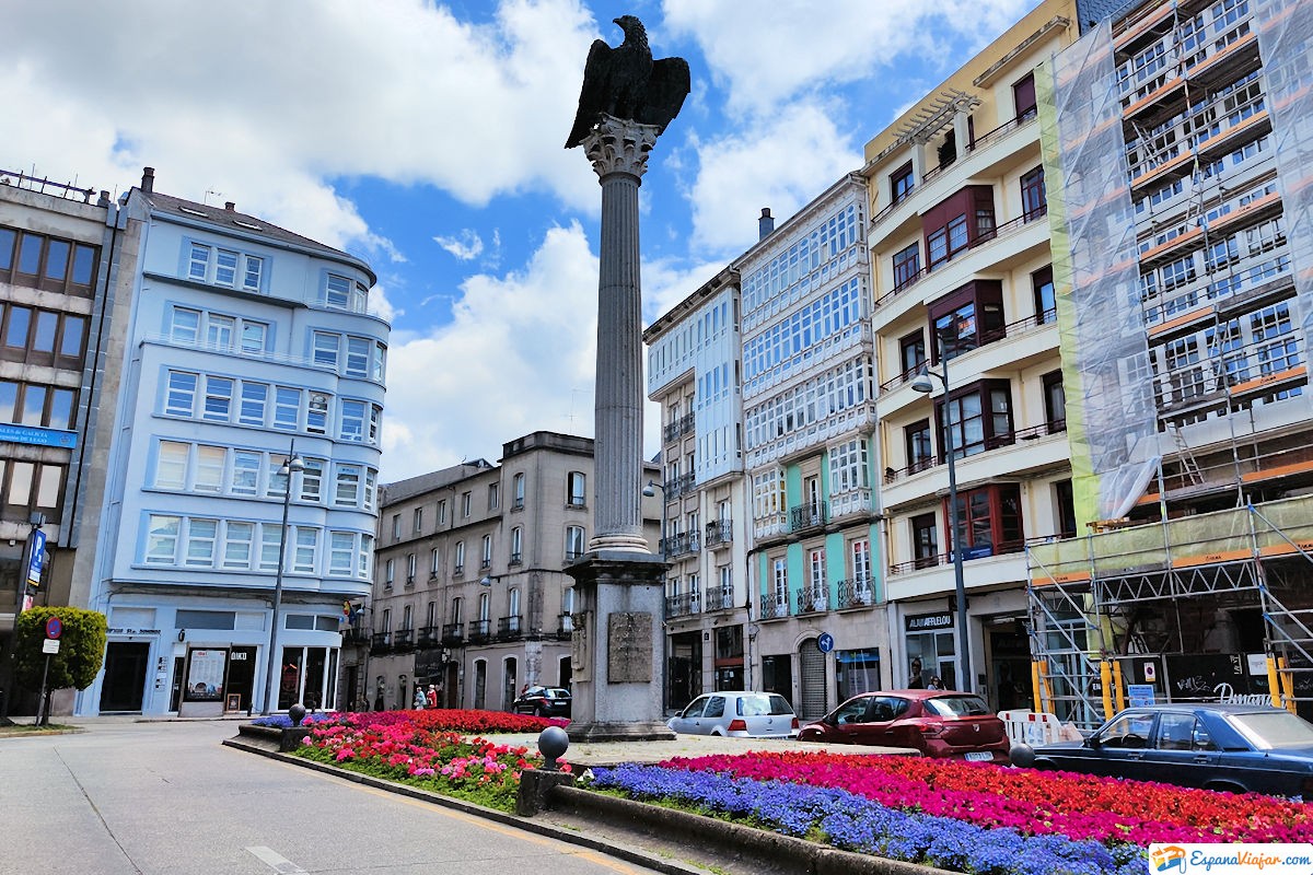 Plaza Santo Domingo en Lugo