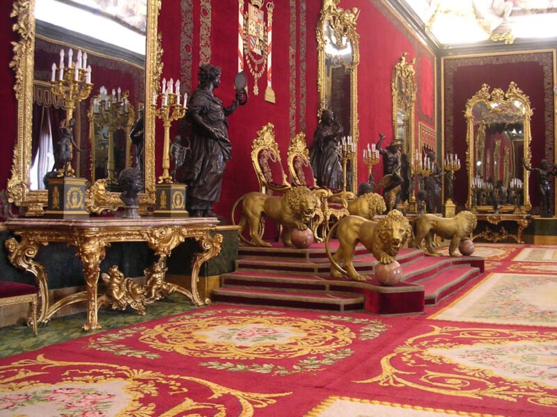 salon del Palacio Real de Madrid