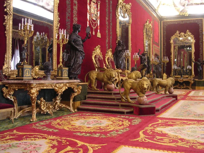 ▷ PALACIO REAL DE MADRID » Qué Ver y Hacer en tu visita salon del Palacio Real de Madrid