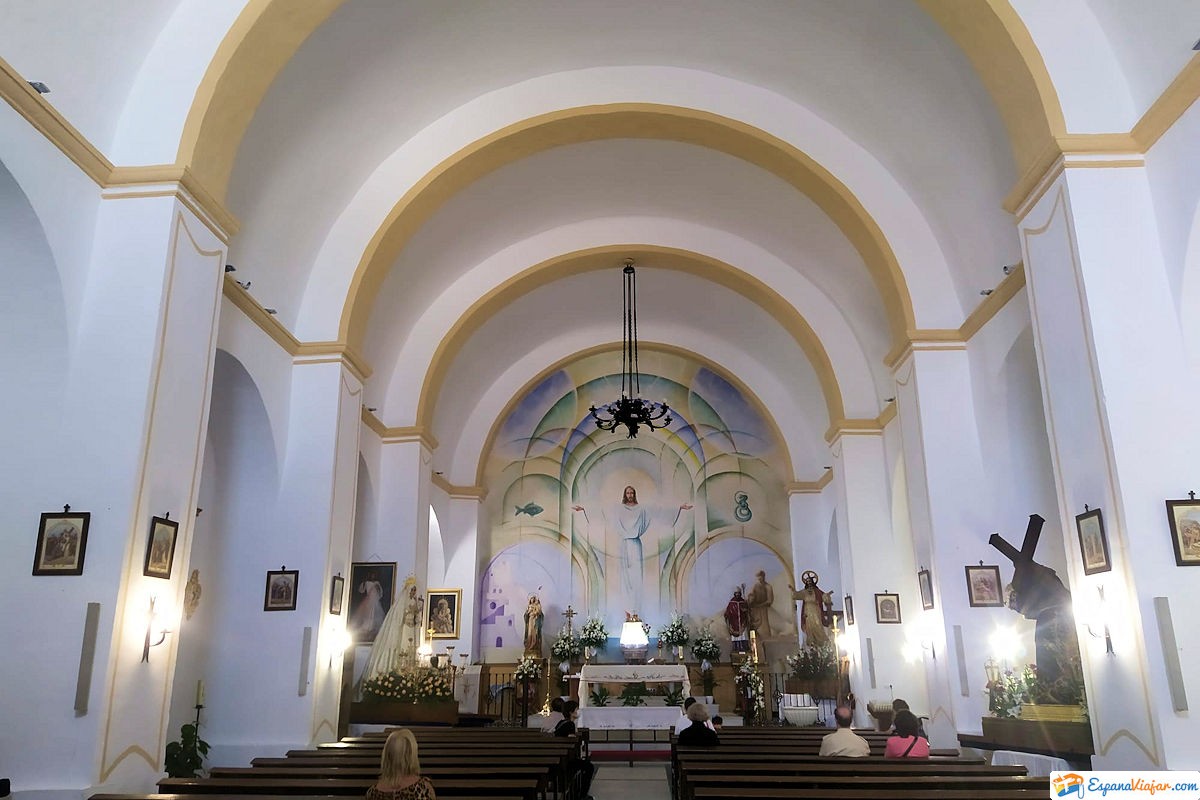 Interior de la Iglesia en Mojácar