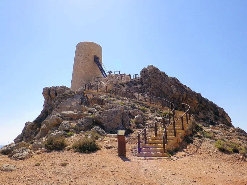 ▷ MOJÁCAR » Qué Ver y Hacer, tienes costa y montaña Torre del Pirulico-Mojácar