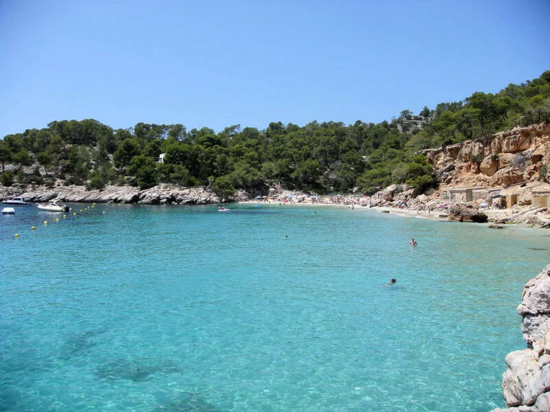 ▷ SAN ANTONIO » Descubre qué ver y hacer en este paraíso Cala salada en San Antonio