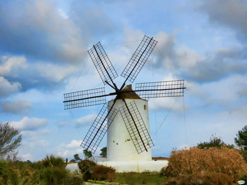 ▷ SAN ANTONIO » Descubre qué ver y hacer en este paraíso Molinos en San Antonio Ibiza