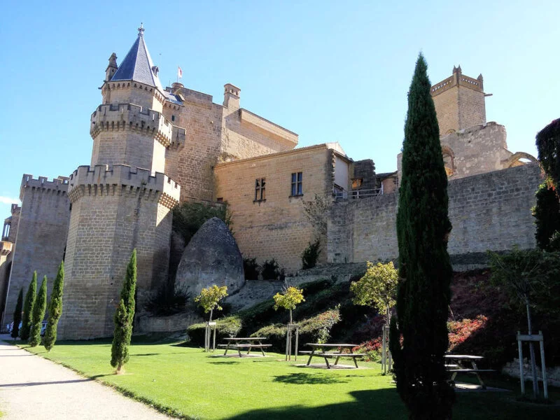 ▷ OLITE » Descubre qué ver y hacer en este pueblo medieval Palacio de los Reyes de Navarra de Olite