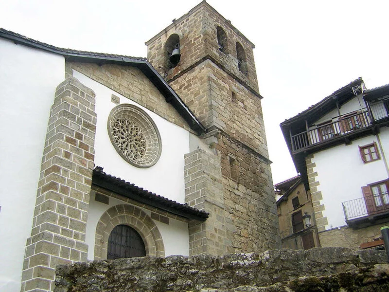 ▷ CANDELARIO » Qué ver y hacer en este fascinante poblado Iglesia Nuestra Señora de la Asunción en Candelario