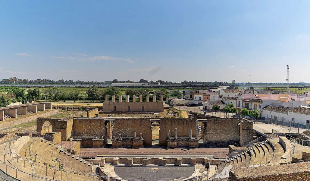 ▷ SANTIPONCE » Qué ver y hacer. Patrimonio histórico. Teatro Románico de Itálica en Santiponce