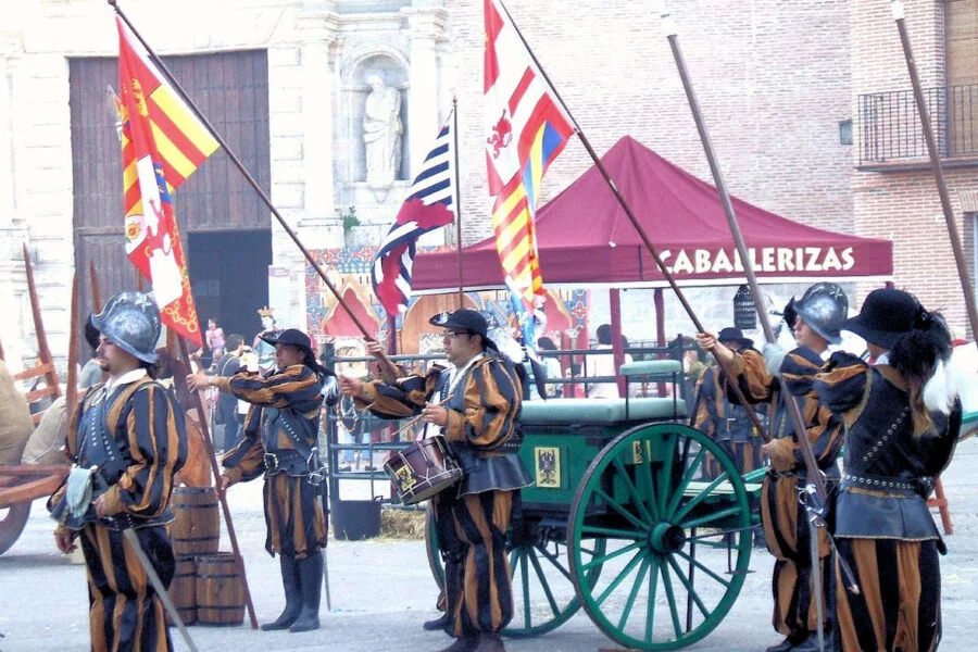 ▷ MEDINA DEL CAMPO » Qué ver y hacer. Lugar histórico. Reencarnación de Tercios en medina del Campo