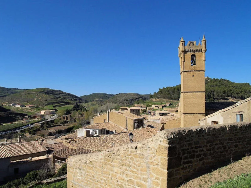 ▷ UNCASTILLO » Qué ver y hacer. Historia milenaria. Vistas desde el Castillo de la Peña