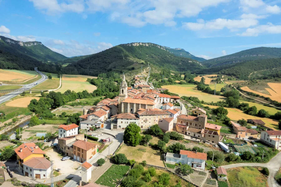 ▷ ANTOÑANA » Qué ver y hacer. Pueblo medieval amurallado. Vistas de Antoñana