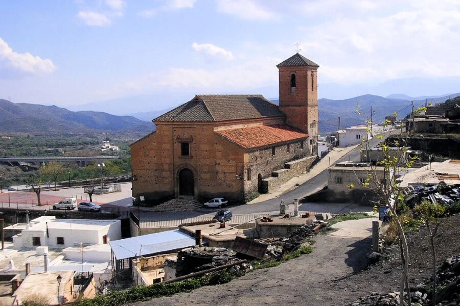 ▷ GÉRGAL » Qué ver y hacer en este antiguo poblado Iglesia de Nuestra Señora del Carmen en Gérgal