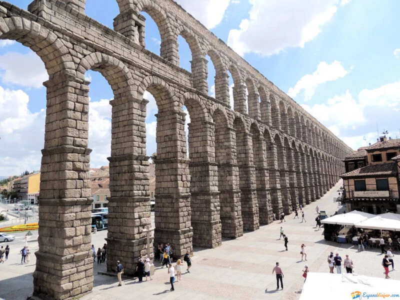 ▷ 13 Mejores Lugares QUE VER EN SEGOVIA Acueducto Romano de Segovia