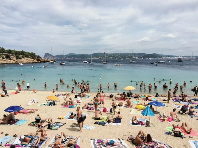 ▷ LAS 19 MEJORES PLAYAS DE IBIZA + MAPA Cala Bassa