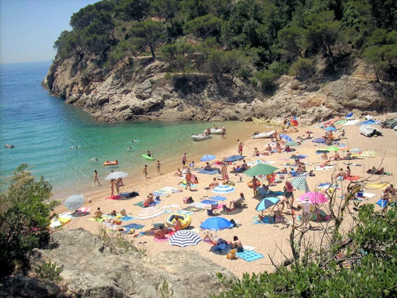 ▷ LAS 21 MEJORES PLAYAS DE COSTA BRAVA + MAPA Cala Pola