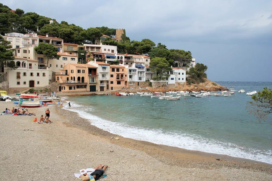 ▷ LAS 21 MEJORES PLAYAS DE COSTA BRAVA + MAPA Cala Sa Tuna