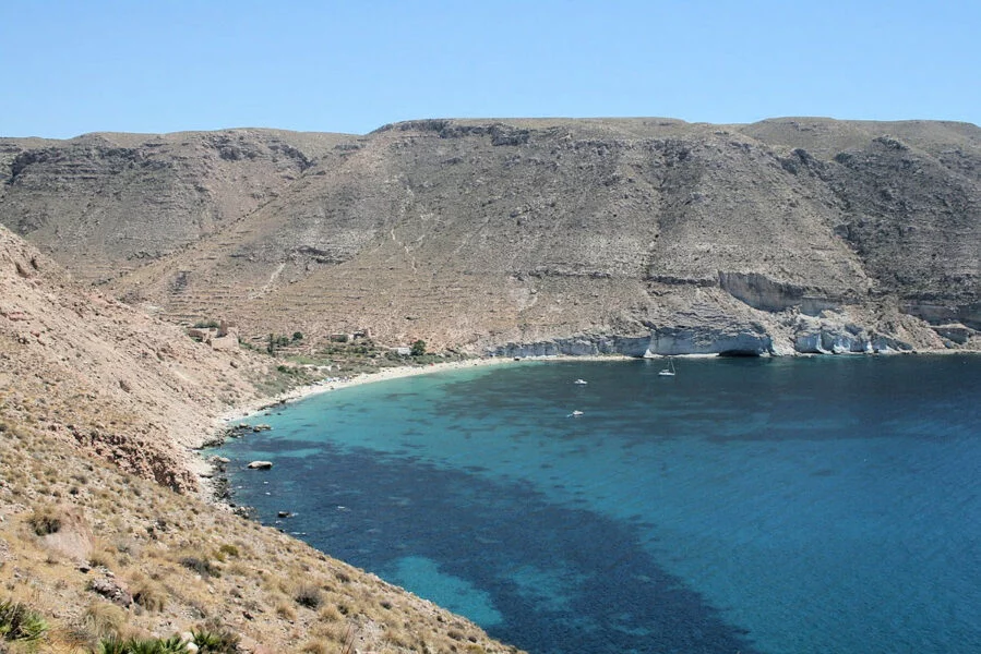▷ LAS 20 MEJORES PLAYAS DE ALMERÍA + MAPA Cala San Pedro en Almería