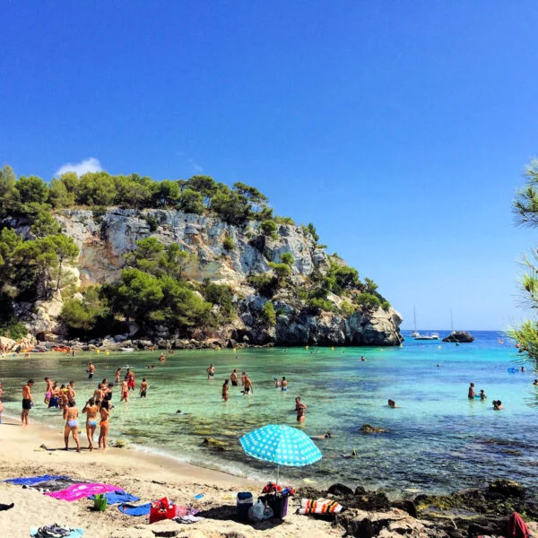 ▷ LAS 17 MEJORES PLAYAS DE MENORCA + MAPA Cala Turqueta