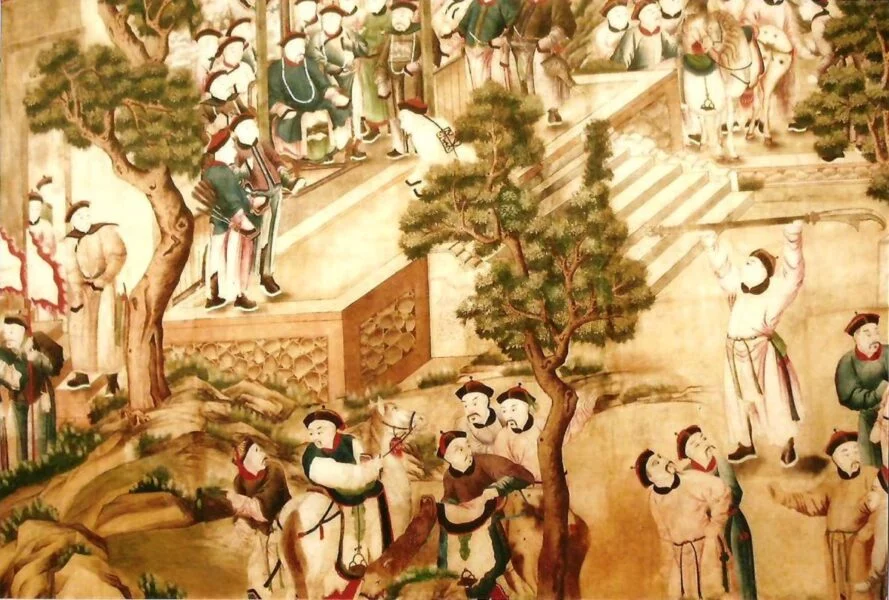 ▷ 14 Mejores Lugares QUE VER EN GUADALAJARA Detalle habitación china del Palacio de la Cotilla. Guadalajara