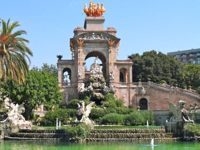 Parque de la ciudadela de Barcelona