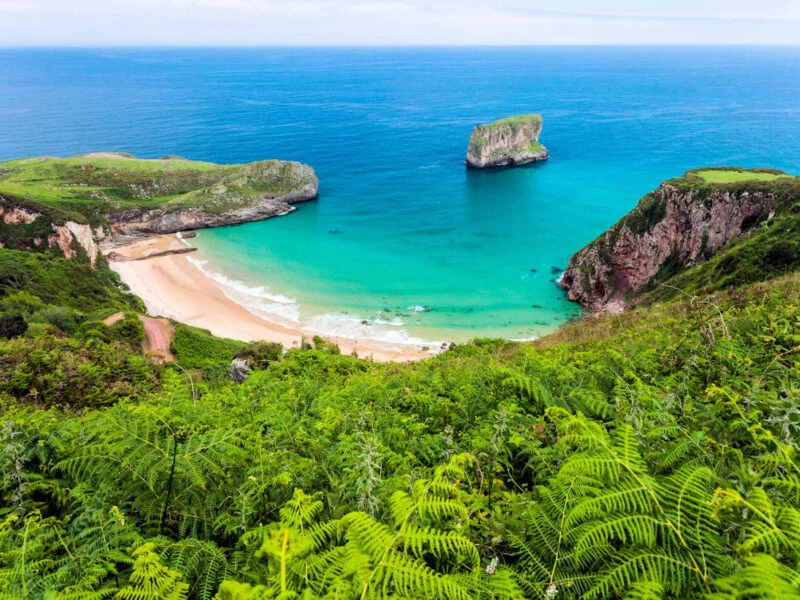 ▷ LAS 21 MEJORES PLAYAS DE ASTURIAS + MAPA Playa Ballota