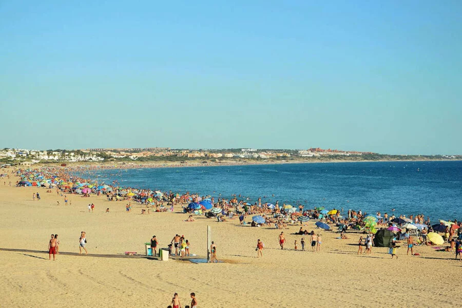 ▷ LAS 15 MEJORES PLAYAS DE CÁDIZ + MAPA Playa La Barrosa