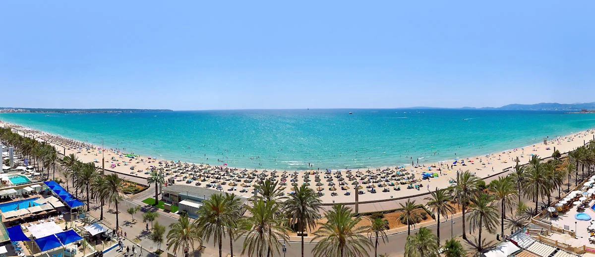▷ 12 Mejores Lugares QUE VER EN PALMA DE MALLORCA Playa de Palma de Mallorca