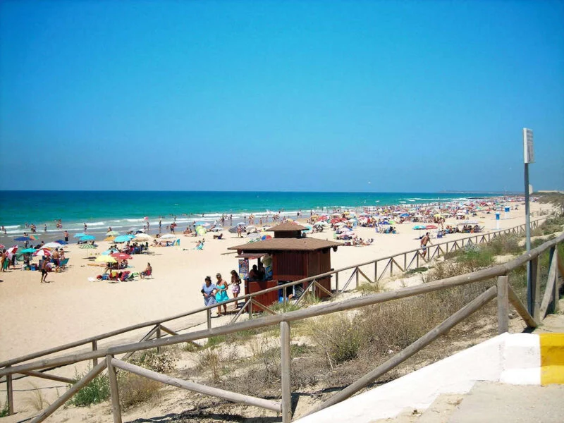 ▷ LAS 15 MEJORES PLAYAS DE CÁDIZ + MAPA Playa el Palmar de Vejer