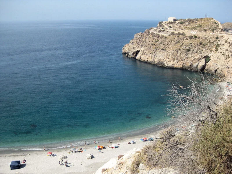 ▷ LAS 15 MEJORES PLAYAS DE GRANADA + MAPA Playa la Rijana