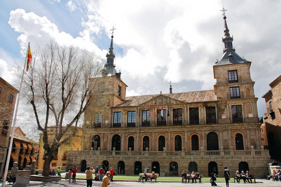 Plaza del ayuntamiento de Toledo