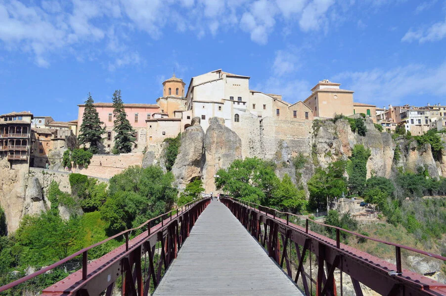 ▷ 13 Mejores Lugares QUE VER EN CUENCA Puente de San Pablo en Cuenca