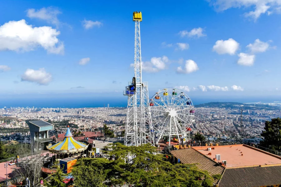 ▷ BARCELONA » Qué ver y hacer. 24 lugares imprescindibles Tibidabo en Barcelona