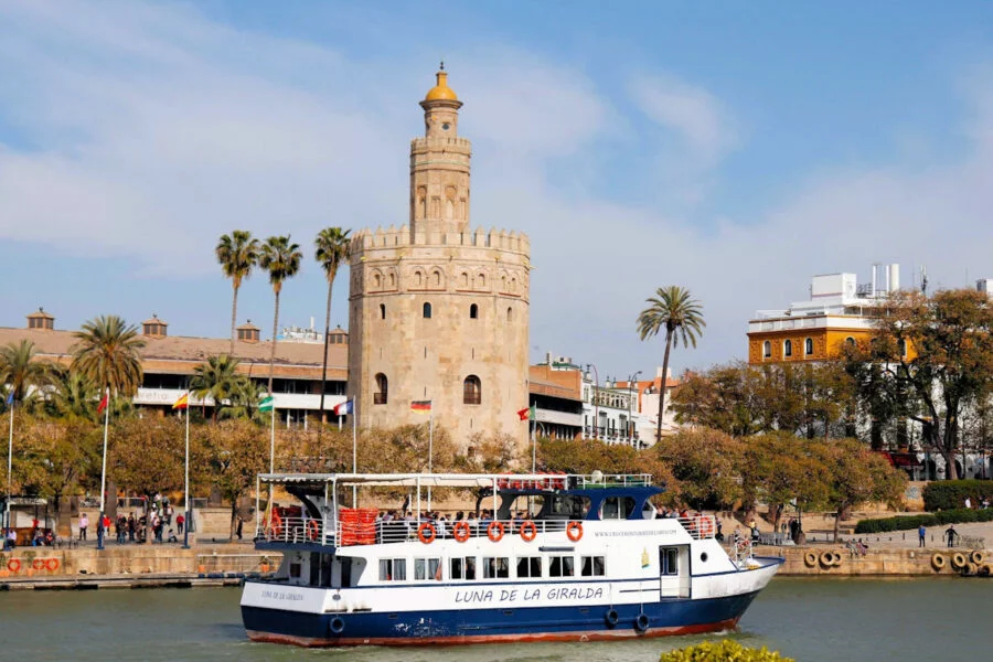 ▷ 21 Mejores Lugares QUE VER EN SEVILLA Torre del oro
