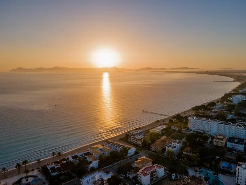 ▷ LAS 23 MEJORES PLAYAS DE MALLORCA + MAPA Bahía de Alcudia