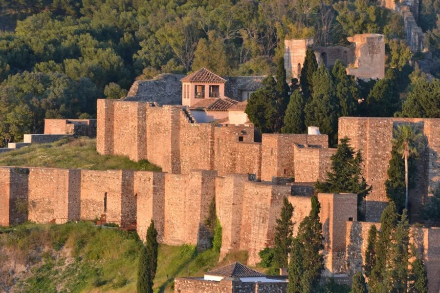 ▷ 17 Mejores Lugares QUE VER EN MÁLAGA Castillo de Gibralfaro. Málaga