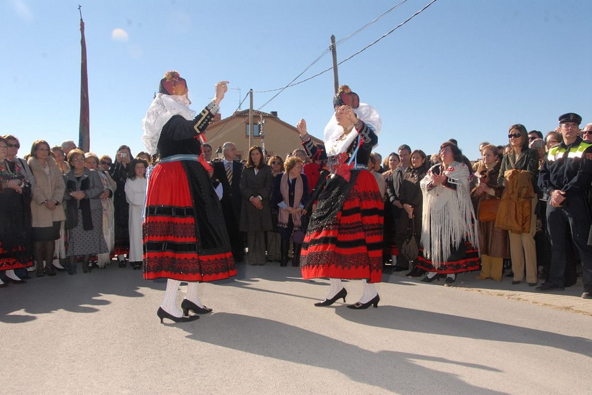 Día de santa Águeda. Baile de las alcaldesas. Salamanca