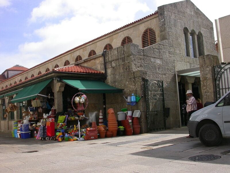 Mercado de abastos. Santiago de Compostela