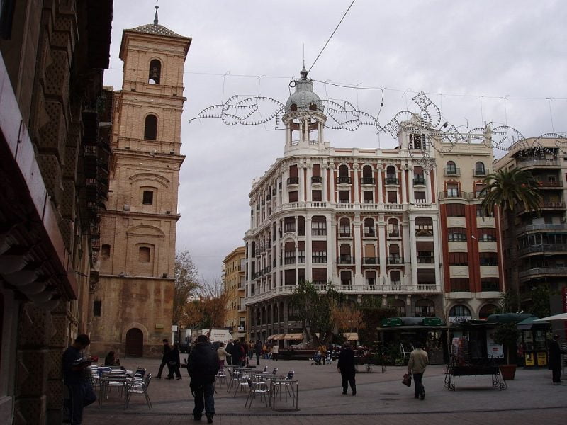 plaza de Santo Domingo. Murcia