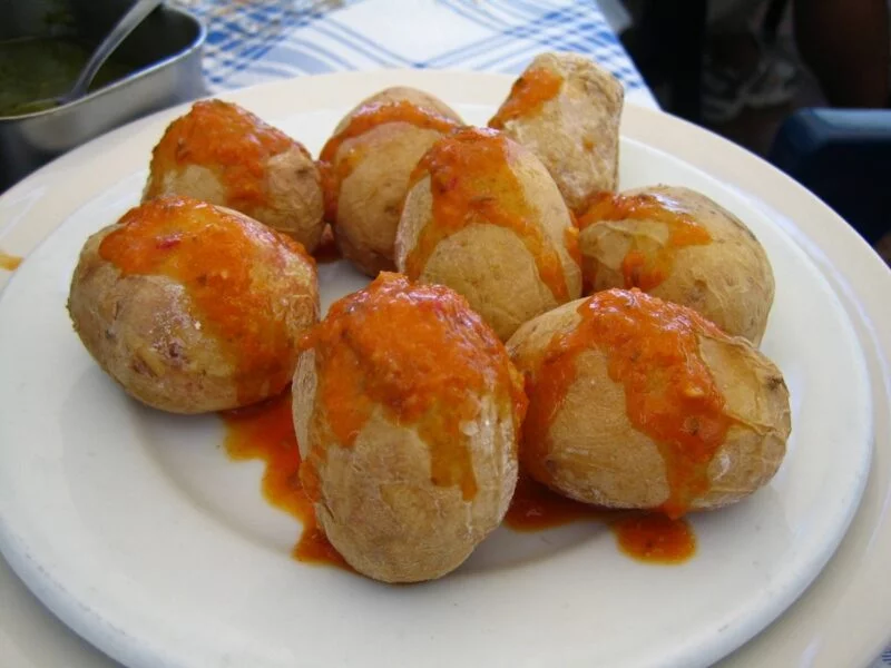 ▷ Los 12 Lugares QUE VER EN SANTA CRUZ DE TENERIFE Papas arrugas plato típico Tenerife