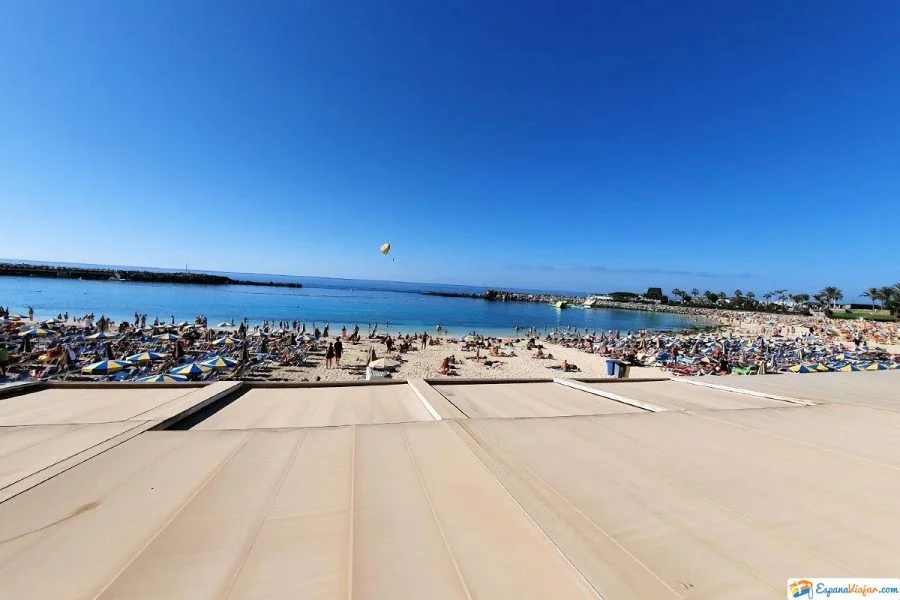 ▷ LAS 16 MEJORES PLAYAS DE GRAN CANARIA + MAPA Playa Amadores en Gran Canaria