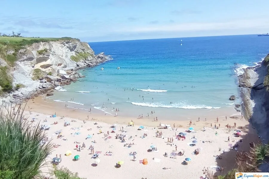 ▷ LAS 19 MEJORES PLAYAS DE CANTABRIA + MAPA Playa de Mataleñas en Cantabria