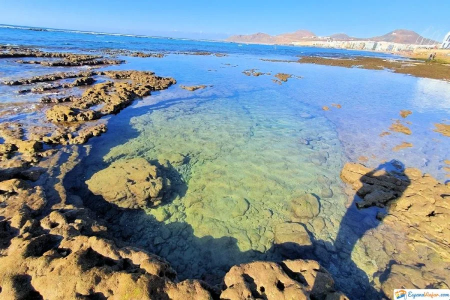 ▷ LAS 16 MEJORES PLAYAS DE GRAN CANARIA + MAPA Playa de las Canteras