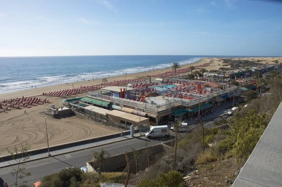 ▷ LAS 16 MEJORES PLAYAS DE GRAN CANARIA + MAPA Playa del Inglés. Gran Canaria