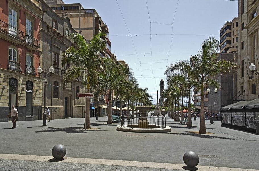 Plaza Candelaria de Santa Cruz de Tenerife
