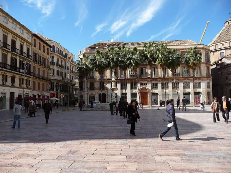 ▷ 17 Mejores Lugares QUE VER EN MÁLAGA Plaza Constitución. Málaga