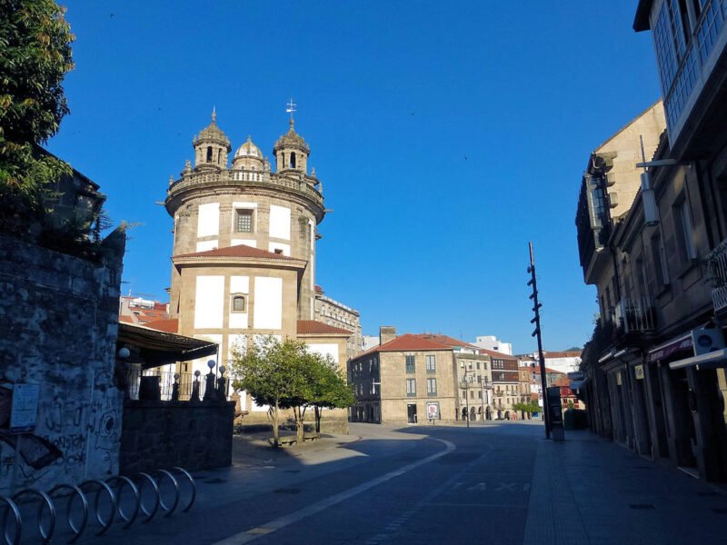 ▷ 13 Mejores Lugares QUE VER EN PONTEVEDRA Santuario de la Virgen Peregrina