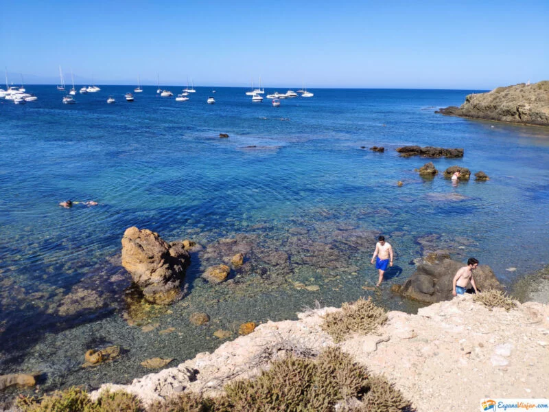▷ TABARCA » Qué ver y hacer en la isla alicantina + MAPA cala de san gabriel