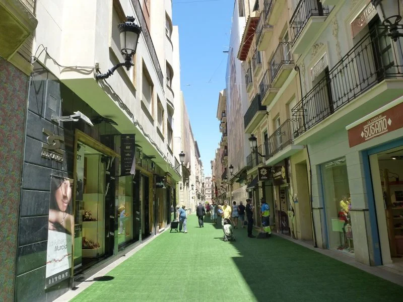 ▷ 14 Mejores Lugares QUE VER EN MURCIA calle Traperia. Murcia