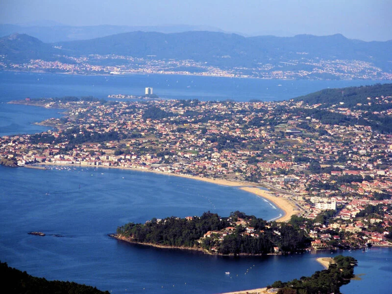 ▷ LAS 13 MEJORES PLAYAS DE PONTEVEDRA + MAPA Playa América en Nigrán